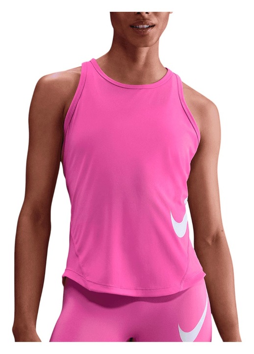Maiou alergare dama Nike Tempo Swoosh FW 2025, Roz, L