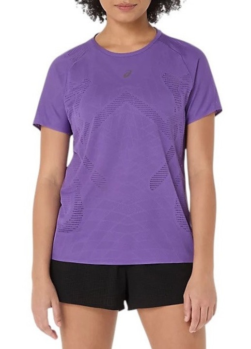Tricou alergare dama Asics Metarun FW 2025, Mov