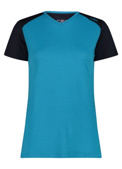 Tricou dama CMP Unlimitech Performance Merino, Albastru