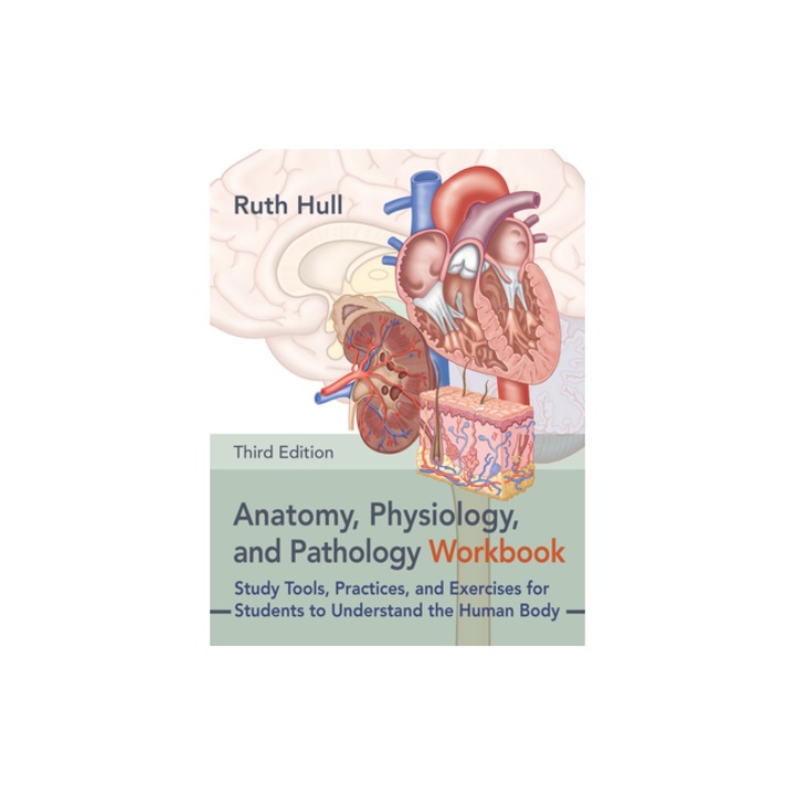 Anatomy, Physiology, and Pathology Workbook, Third Edition Study Tools, Practices, and Exercises for Students to Understand the Human Body, Ruth Hull