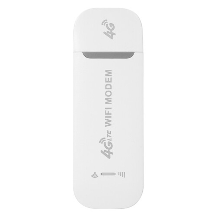 Modem WiFi portabil 4G LTE 150Mbps alb 9.5x3.3x1.2cm