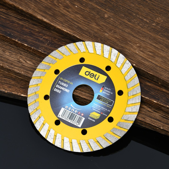 EDH-CQP115-E4 #Turbo Gyémánt Tárcsa #115x22.2mm #Sárga