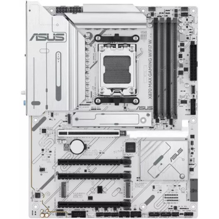 Placa de baza AM5 Asus X870 ATX DDR5 WiFi7 BT5.4 MAX GAMING W