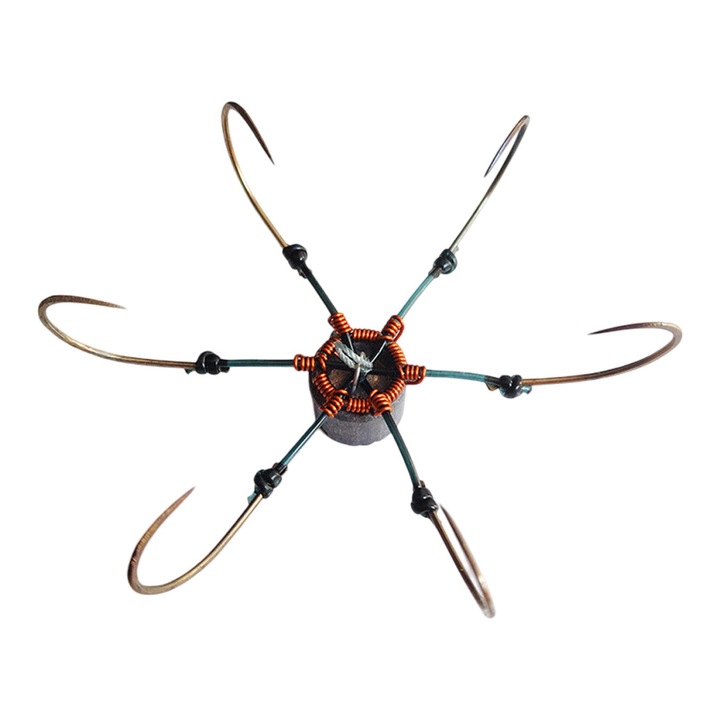 Rozsdamentes acél horgászkampók, élesek, korrózióállóak, Float N Harness design, könnyűek