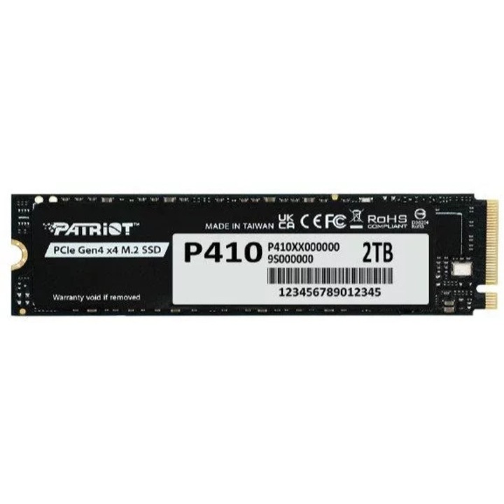 SSD 2TB Patriot M.2 NVMe Dysk P410 PCIe Gen4 5000/4500MB/s