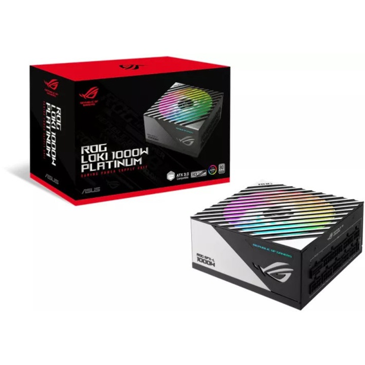 Sursa Asus 1000W 80+ Platinum SFX-L 3.0 ROG Loki ARGB Aura Sync