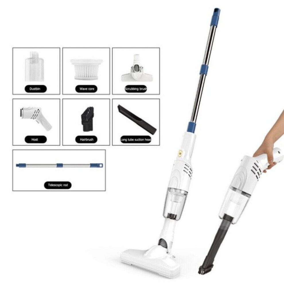 Aspirator fara fir, 5 trepte HEPA, autonomie 30 min, multicolor, compact