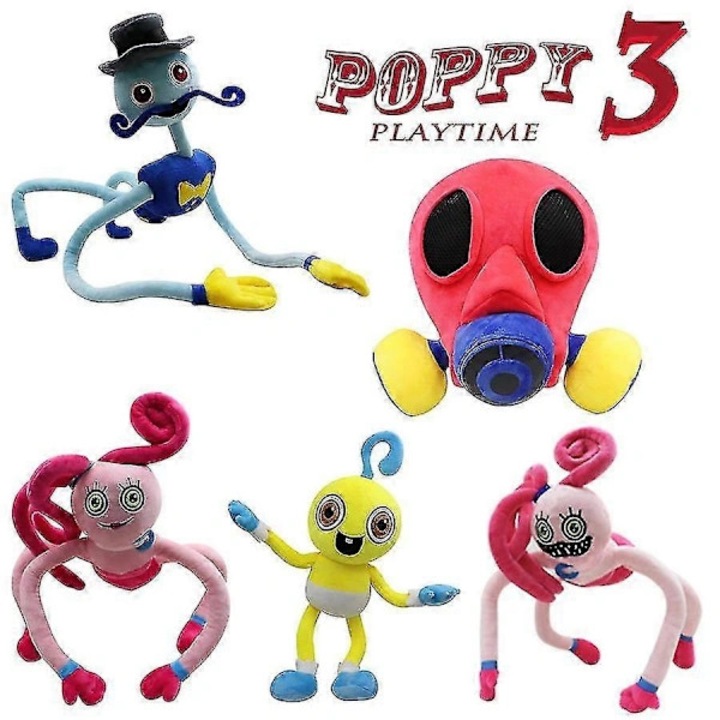 Set papusi Poppy Playtime, marimi variate, multicolor, 40x56cm