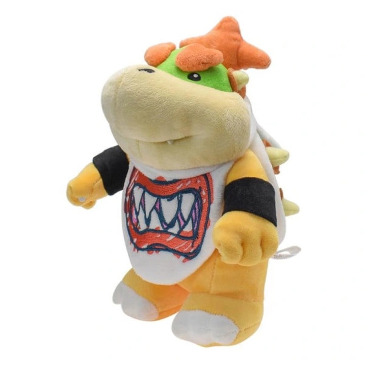 Bowser Jr. Super Mario plüssjáték 22x22cm puha és aranyos