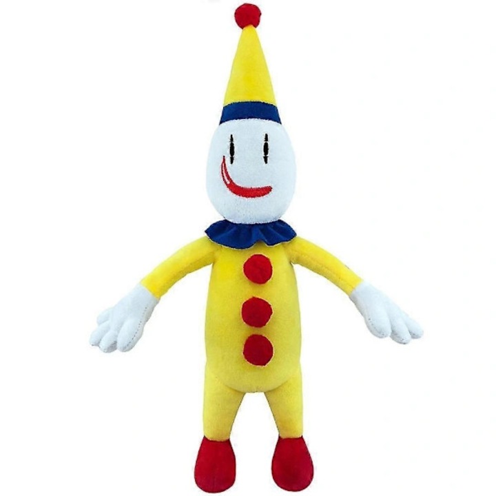 Плюшена играчка клоун жълт The Amazing Digital Circus мека 30x20cm