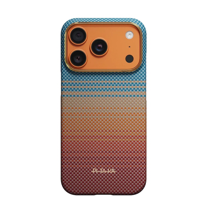 Калъф Pitaka за iPhone 17 Pro, PitaTap™ Edge Case, California Dream 01