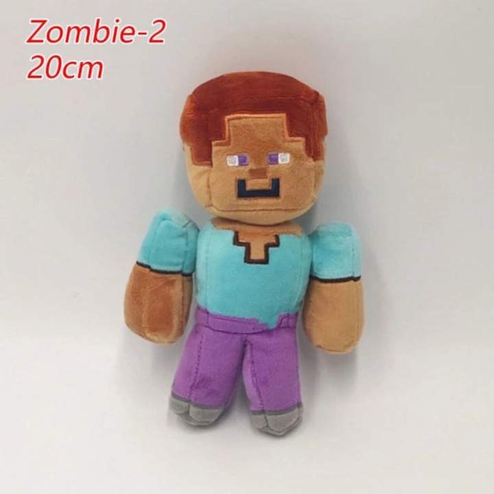 Плюшена играчка Minecraft комплект 16x18x24x25cm многоцветен