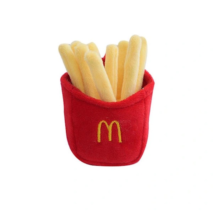 Jucarie de plus accesorii Mcdonald's cartofi prajiti plus breloc rucsac pantofi