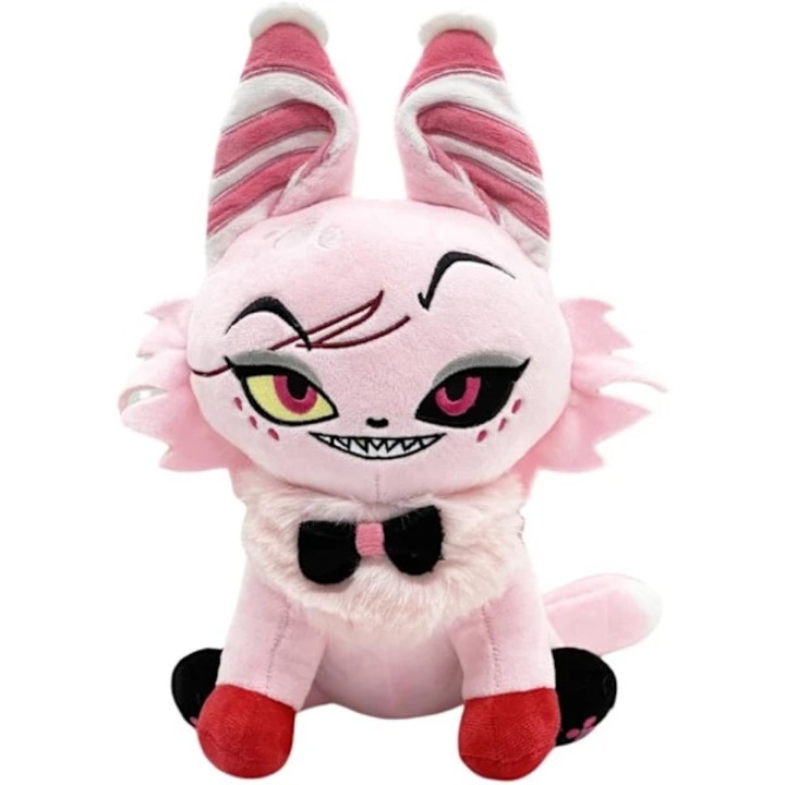 Jucarie de plus Angel Dust Hazbin Hotel, roz, 30x12cm
