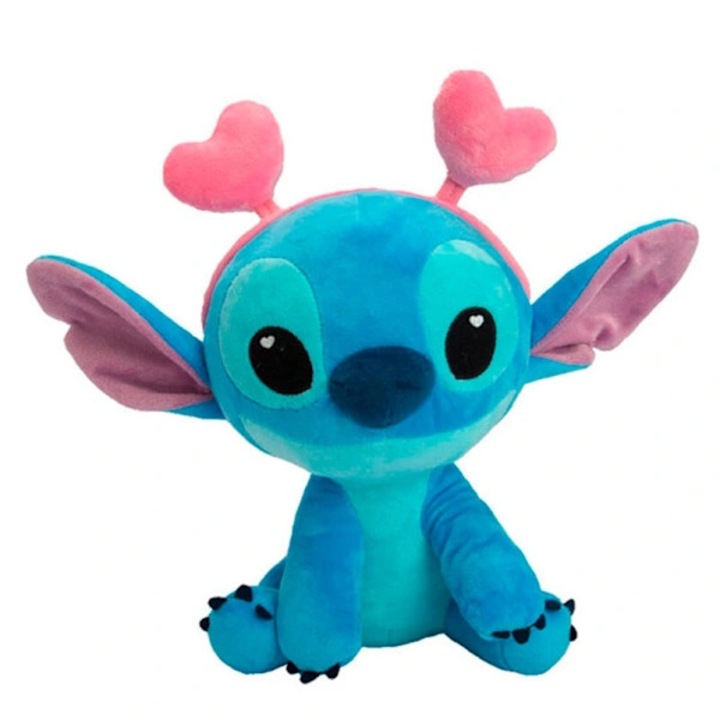 Jucarie de plus, Stitch Hearts, moale, 25cm