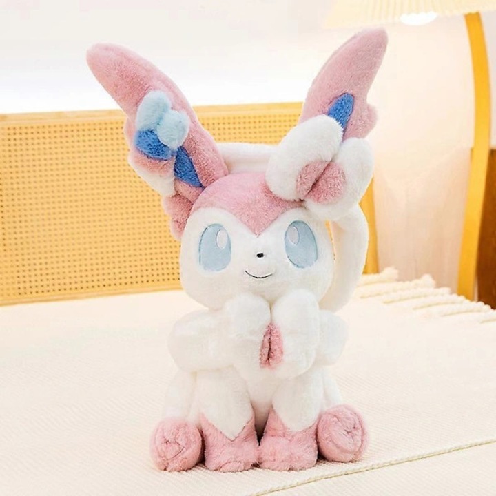 Jucarie de plus Sylveon Glaceon, plus, bumbac, 40x50x60x80cm, unisex