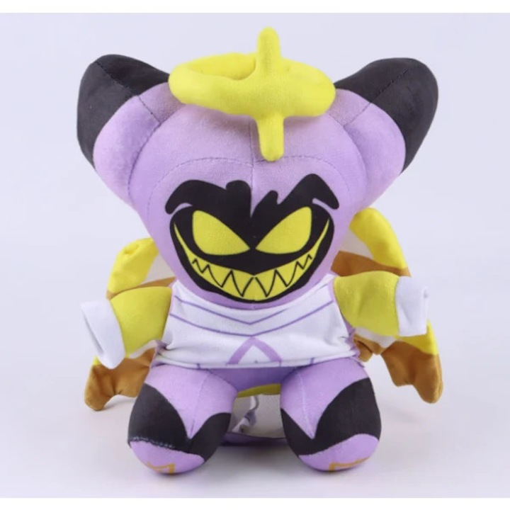 Jucarie de plus Angel Dust Meow Hazbin Hotel mov 25x15cm
