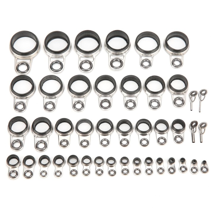 Set 41 piese ghidaje lanseta inox ceramic multicolor