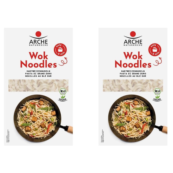 2 x Bio tészta wokhoz, 250g Arche