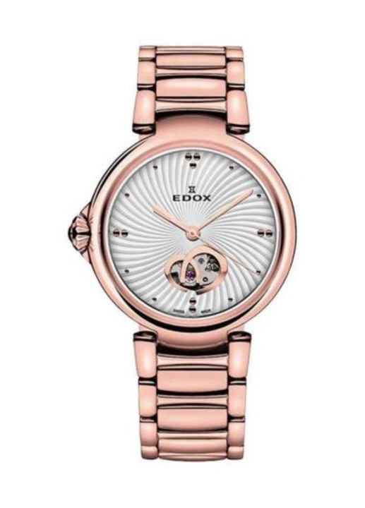 Ceas dama automatic Edox 85025-37RM-AIR LaPassion 33mm 5ATM