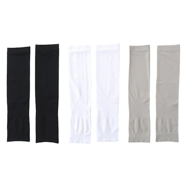 Mansete brat lungi protectie UV, elastic, antiderapant, unisex, negru, marime universala