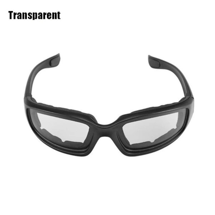 Ochelari moto protectie UV400, plastic, transparent-galben-gri, 14.2x4.2cm