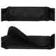 Geanta transport animale, ventilatie multipla, baza rigidizata, curea umar inclusa, suporta pana la 8 kg, 50 x 30 x 25 cm, poliester PVC fier, Negru
