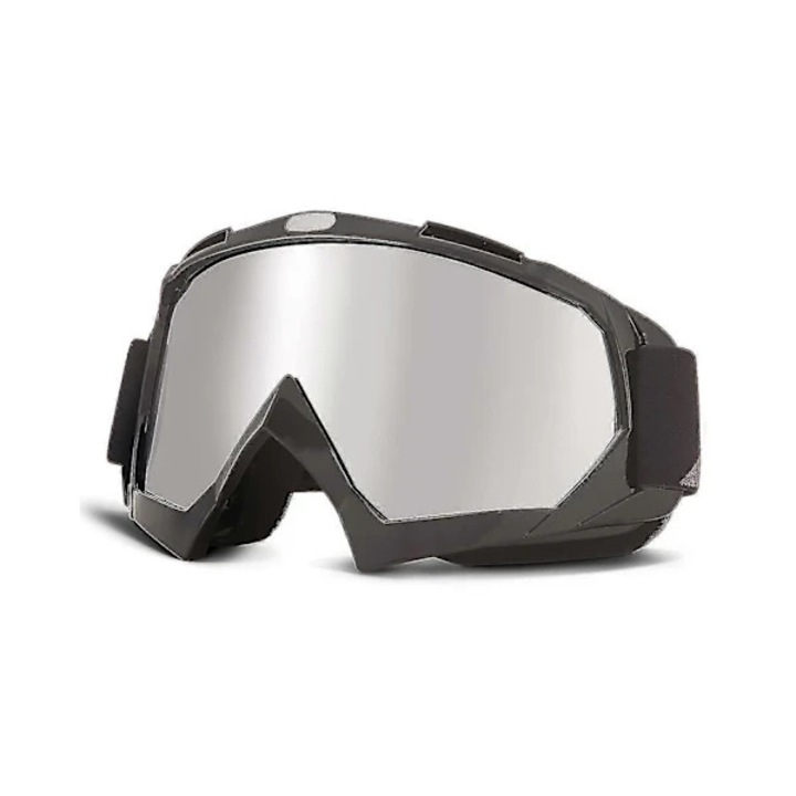 Ochelari motocross, TPU, flexibil, protectie UV, negru, marime universala