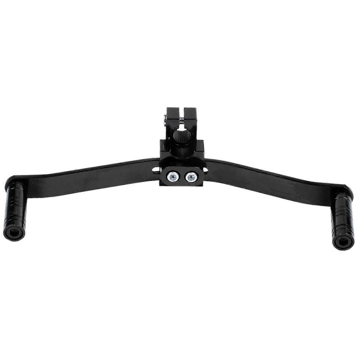 Maneta schimbator viteze motocicleta aluminiu negru 210x45.7x60mm
