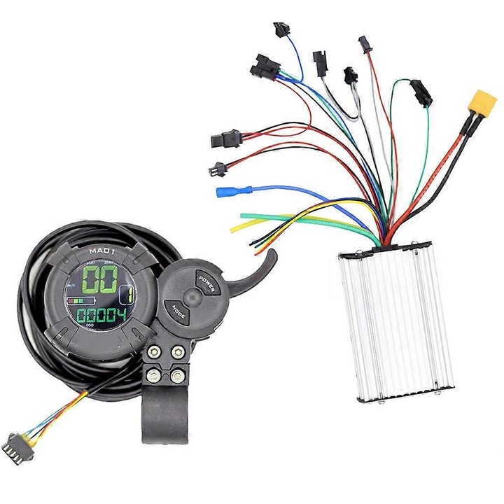 Controler universal pentru trotinete electrice 48V-60V cu afisaj LCD si accelerator