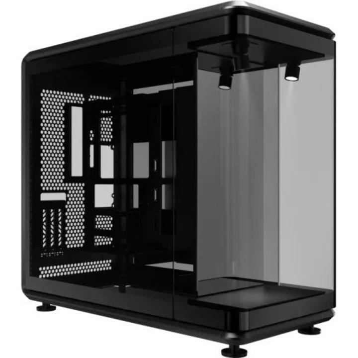 Cooler Master MasterFrame 360 Stage Mirror Black ház tápegység nélkül