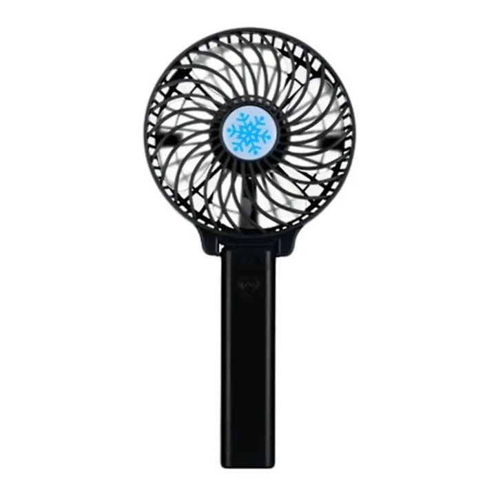 USB hordozható ventilátor, összecsukható, 3 sebességes, többszínű, 20x2.6cm