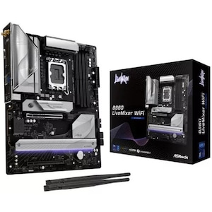 Placa de baza 1851 AsRocK B860 ATX DDR5 WiFi6e BT5.3 LIVEMIXER