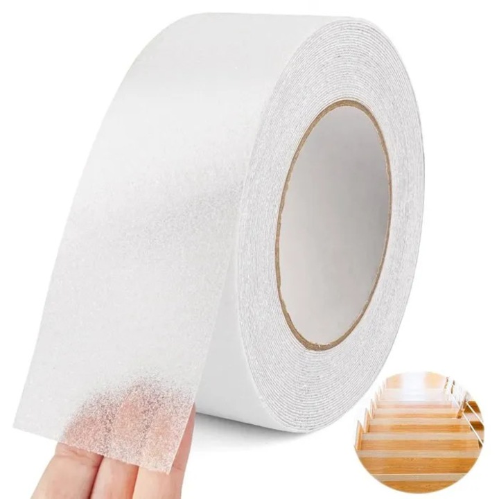 Átlátszó csúszásgátló szalag 5x1000cm szett