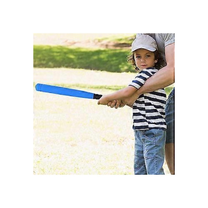 Bata baseball gyerek, hab, kék, 53x4.5x4.5cm, szett
