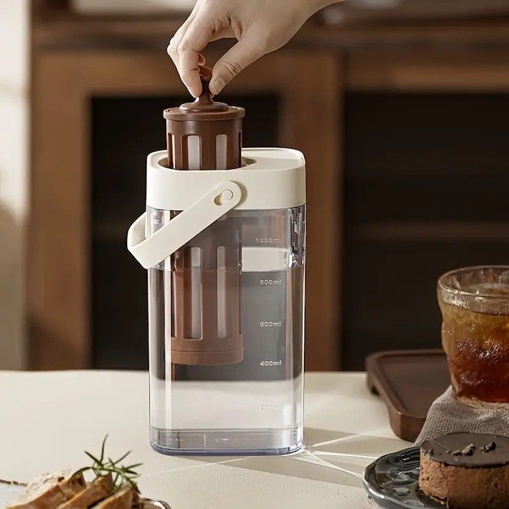 Cafetiera Cold Brew cu filtru integrat 1L