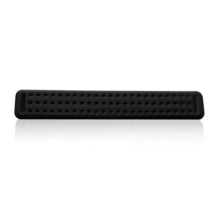 Ergonomikus csuklótámasz, memóriahab, fekete, 44cm