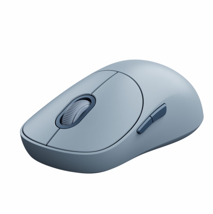Vezeték nélküli kompakt egér, kék, ergonomikus 11.9x6.4x4.1cm