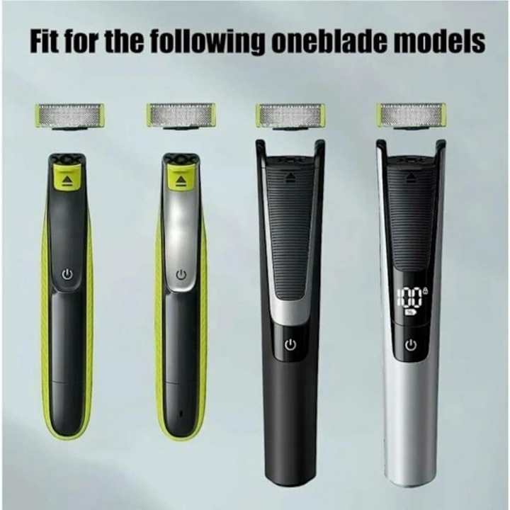 Set 5 lame compatibile pentru Philips OneBlade, pentru fata si corp