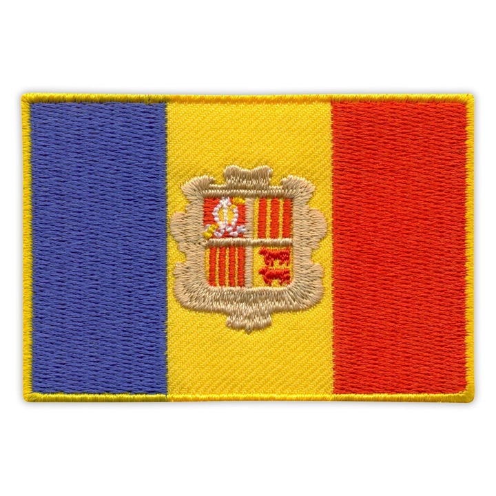 Petic textil Patchion Andora többszínű 5.5x8cm