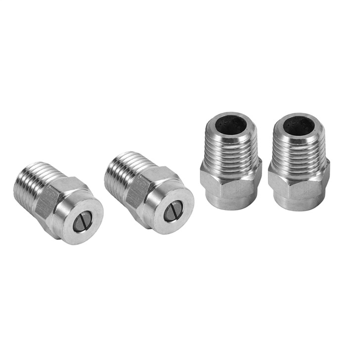 Set 40 duze inox 40 grade 2.5 orificiu 1.0mm pentru curatare suprafete