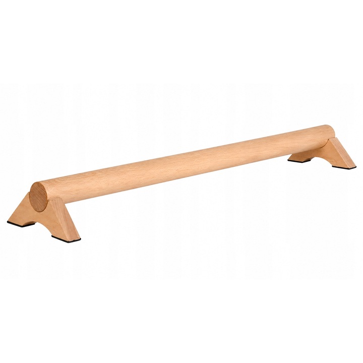 Bükkfa Balance Board egyensúlyozó deszka, csúszásmentes, fitnesz edzéshez, szörfözéshez, jógához és rehabilitációhoz, 98x14x10 cm, natúr