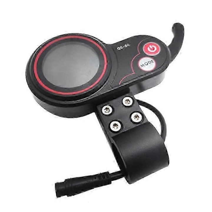 Afisaj LCD pentru trotinete electrice, negru, compact, 48V-60V, 6PIN