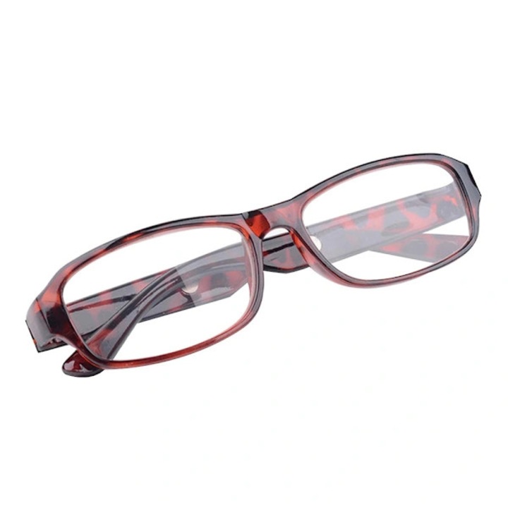 Ochelari de citit unisex, plastic, rosu-maro, +4.5 +5.0 +5.5 +6.0