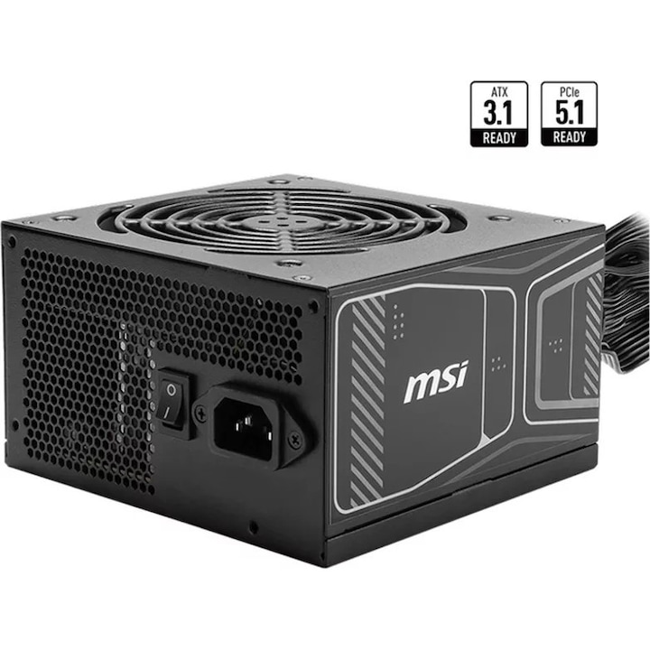 Sursa MSI 750W 80+ Gold ATX 3.1 negru