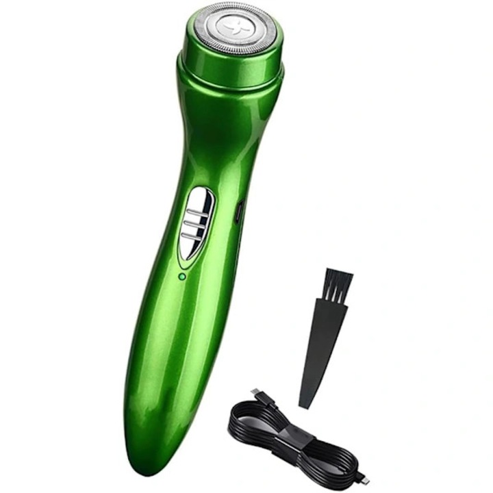 Aparat de tuns electric portabil, USB, negru, compact
