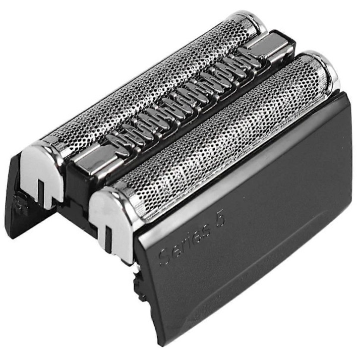 Cap de schimb / rezerva pentru aparat de ras electric, compatibil cu Braun Series 5, pentru modelele 5020/5020S/5030/5030S/5040/5040S/5050/5050CC/5070/5070CC/5090/5090CC/5748/5749, ABS si metal, Negru/Argintiu, 1 buc