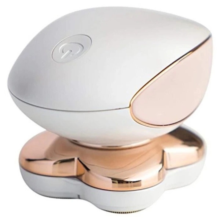 Elektromos epilátor 18K aranyozott fejjel, ergonomikus kialakítás, LED fény, akkumulátor 18x5cm
