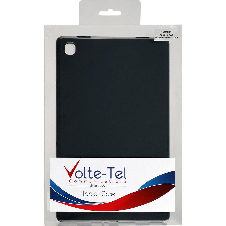 Husa tableta Volte-Tel Silicon Deluxe TPU negru 12.4"