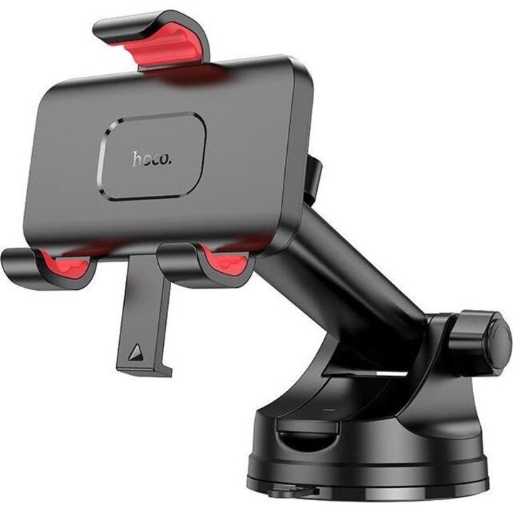 Suport telefon Hoco Base Sterixes Dragon, automat, negru, 16.8x8.4x11.6cm